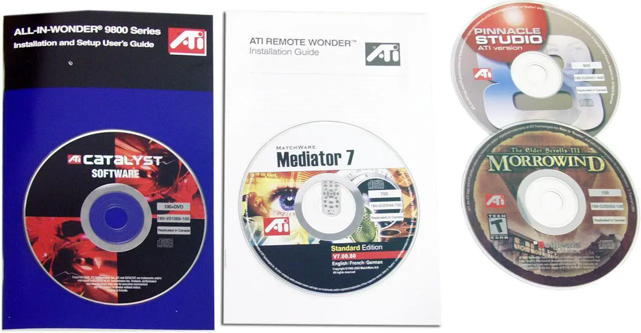 Alt view image 4 of 5 - ATI Radeon 9800PRO 128MB DDR AGP 4X/8X Graphics Card 100-713100