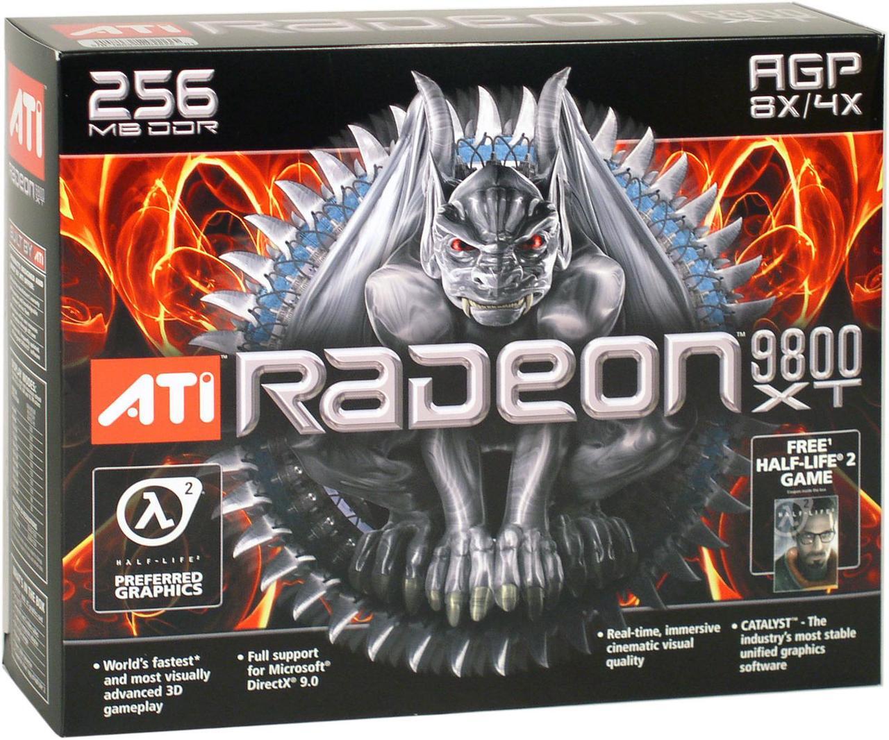 Alt view image 5 of 5 - ATI Radeon 9800XT 256MB DDR AGP 4X/8X Graphics Card 100-435100