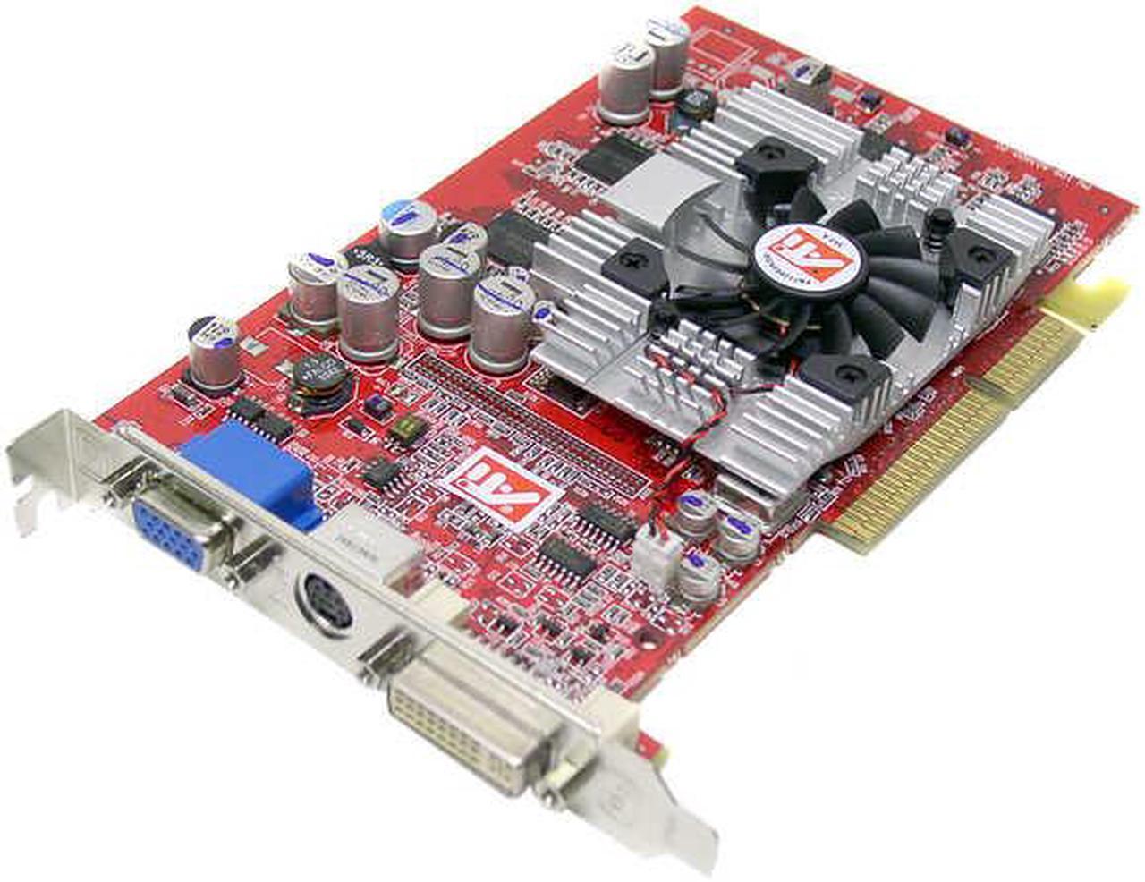 ATI RADEON 9600XT 128MB Radeon 9600XT 128MB 128-bit DDR AGP 4X/8X Video Card