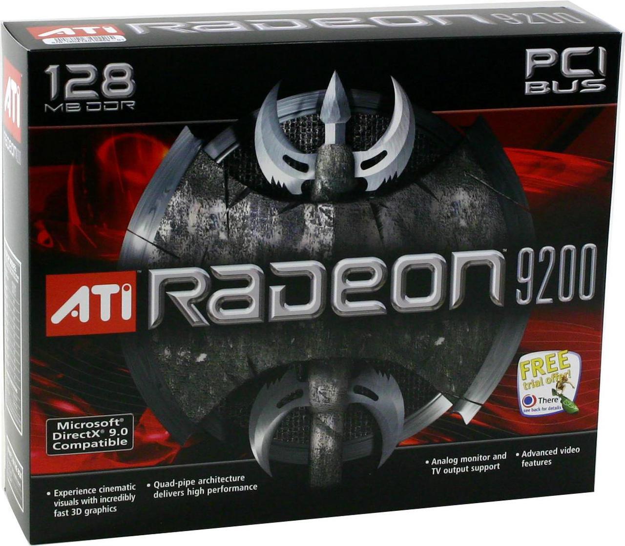 Alt view image 6 of 6 - ATI Radeon 9200 128MB DDR PCI Graphics Card 100-436009