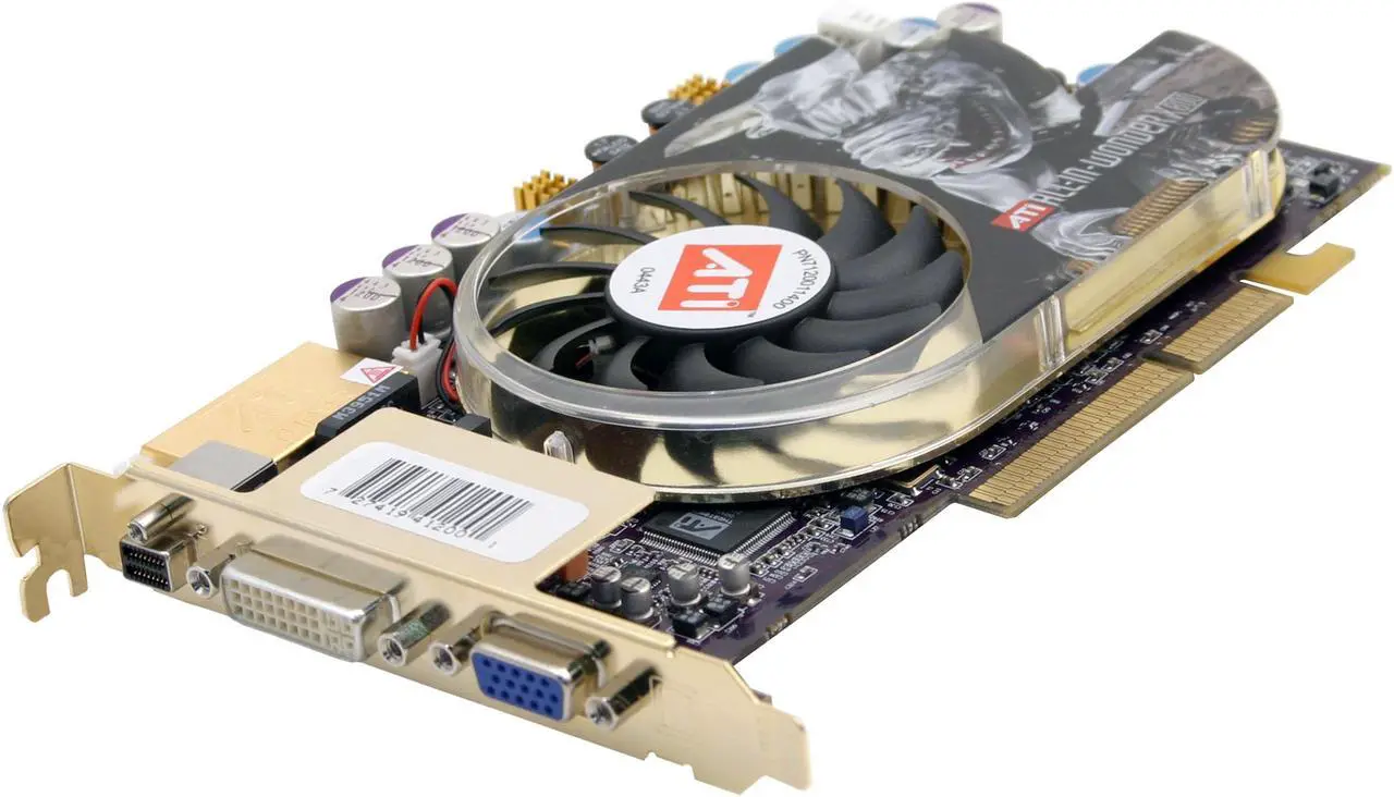 Main image of ATI All-In-Wonder X800 XT 100-714200 Radeon X800XT 256MB 256-bit GDDR3 AGP 4X/8X Video Card