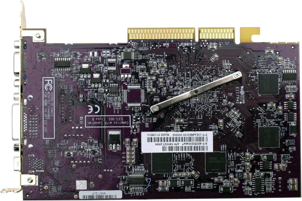 Alt view image 3 of 6 - ATI All-In-Wonder X800 XT 100-714200 Radeon X800XT 256MB 256-bit GDDR3 AGP 4X/8X Video Card