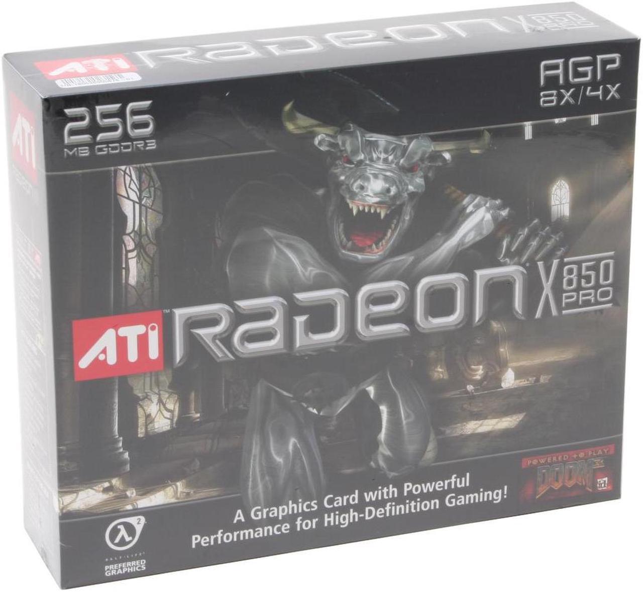 Alt view image 5 of 5 - ATI Radeon X850PRO 256MB GDDR3 AGP 4X/8X Graphics Card 100-435712