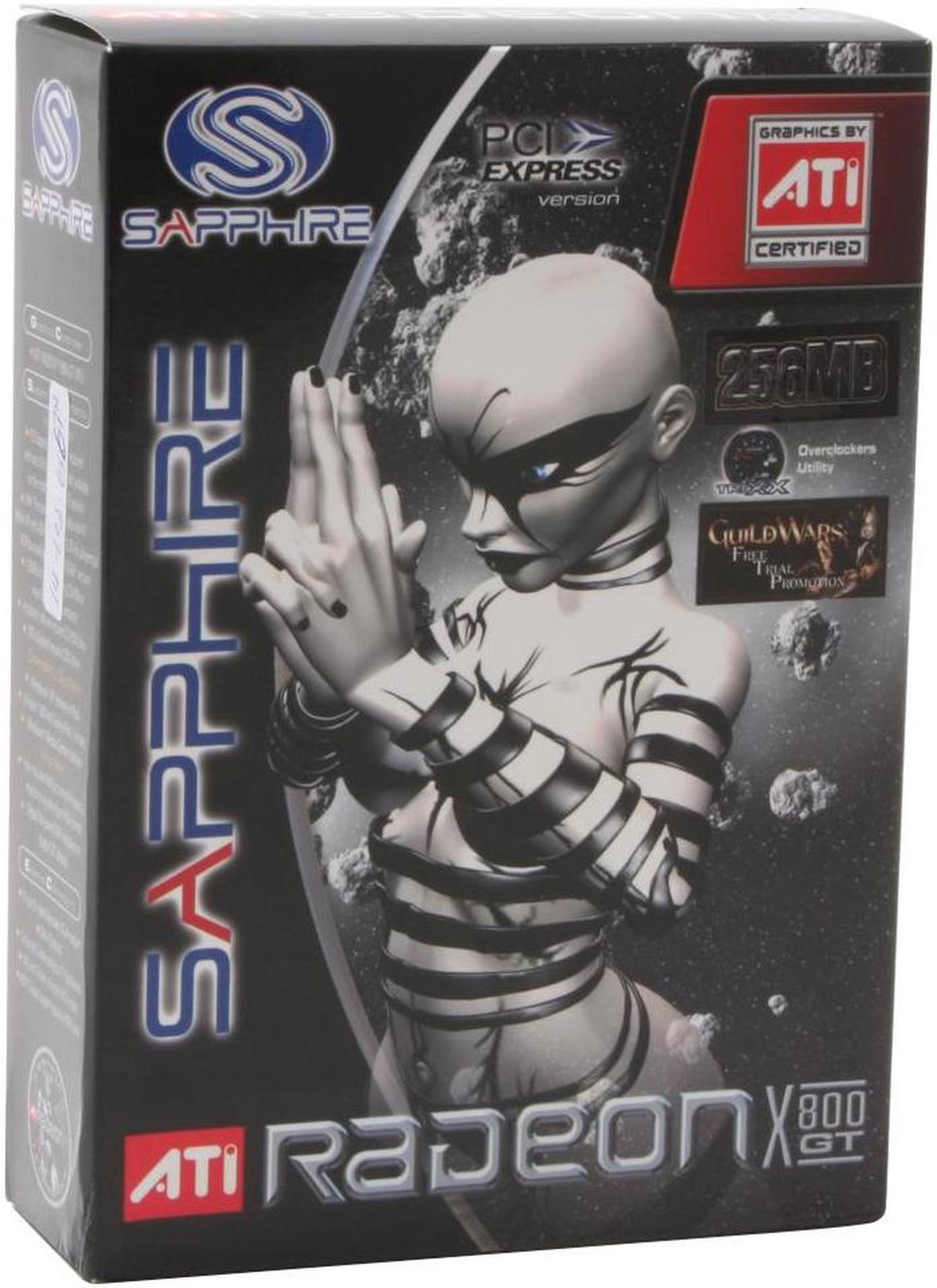 Alt view image 5 of 5 - SAPPHIRE Radeon X800GT 256MB GDDR3 PCI Express x16 Graphics Card 100126L-BL