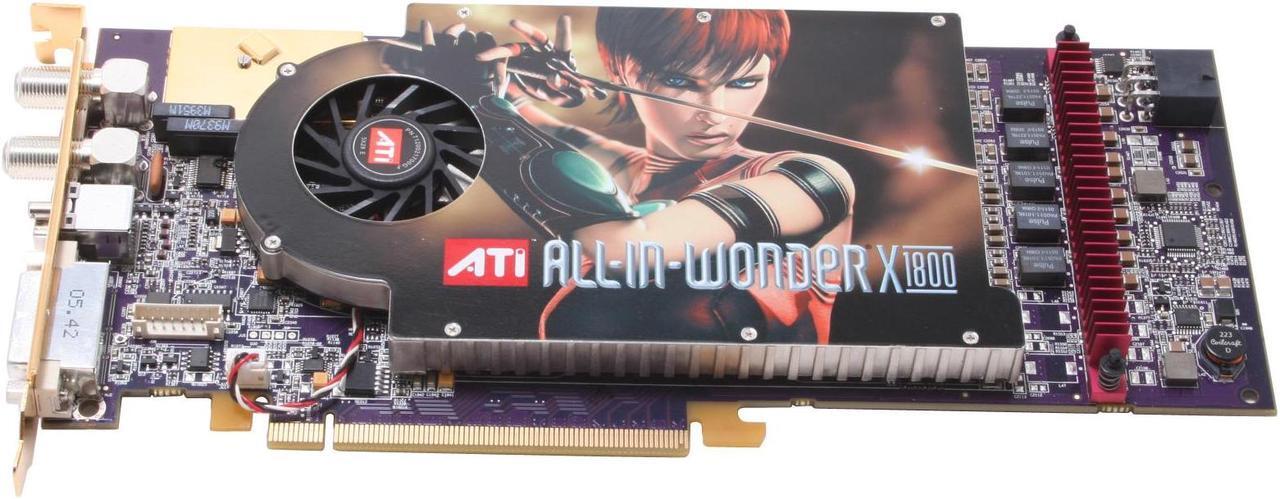 Alt view image 2 of 6 - ATI All-In-Wonder Radeon X1800XL 256MB GDDR3 PCI Express x16 Graphics Card 100-714400