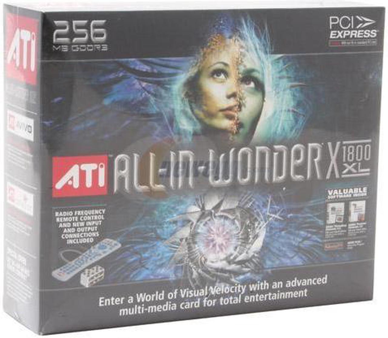 Alt view image 6 of 6 - ATI All-In-Wonder Radeon X1800XL 256MB GDDR3 PCI Express x16 Graphics Card 100-714400