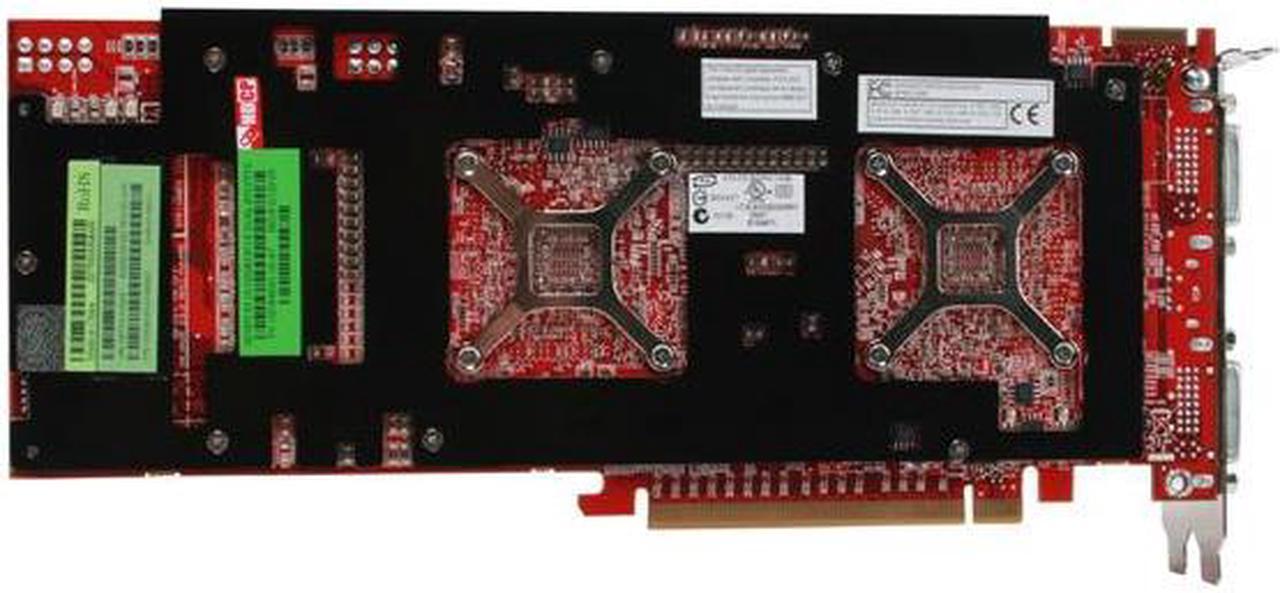 Alt view image 4 of 7 - SAPPHIRE Radeon HD 3870 X2 1GB (512MB x 2) GDDR3 PCI Express x16 CrossFireX Support Graphics Card 100221SR