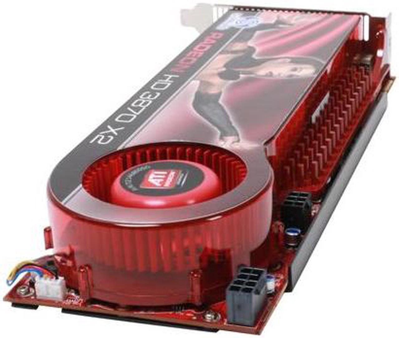Alt view image 5 of 7 - SAPPHIRE Radeon HD 3870 X2 1GB (512MB x 2) GDDR3 PCI Express x16 CrossFireX Support Graphics Card 100221SR