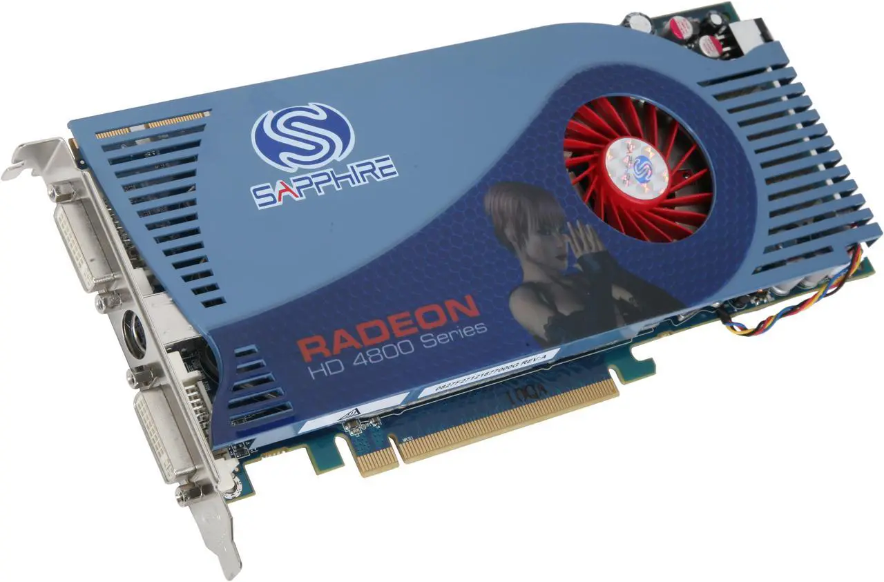 Main image of SAPPHIRE Radeon HD 4850 1GB GDDR3 PCI Express 2.0 x16 CrossFireX Support Graphics Card 100242-1GL