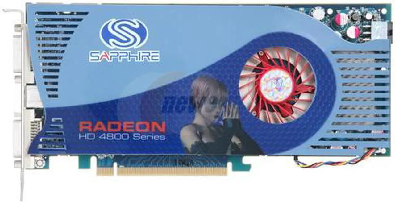 Alt view image 3 of 6 - SAPPHIRE Radeon HD 4850 1GB GDDR3 PCI Express 2.0 x16 CrossFireX Support Graphics Card 100242-1GL