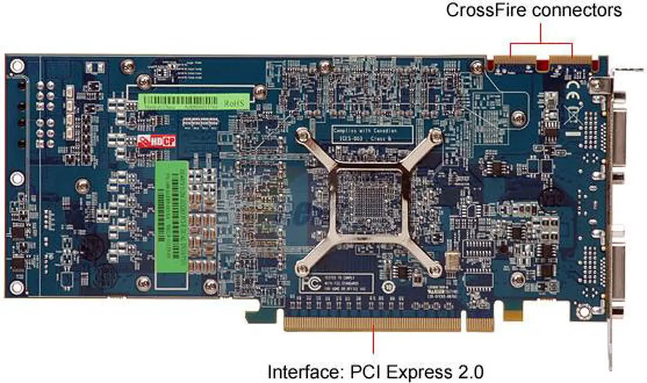 Alt view image 4 of 6 - SAPPHIRE Radeon HD 4870 512MB GDDR5 PCI Express 2.0 x16 CrossFireX Support Graphics Card 100247L