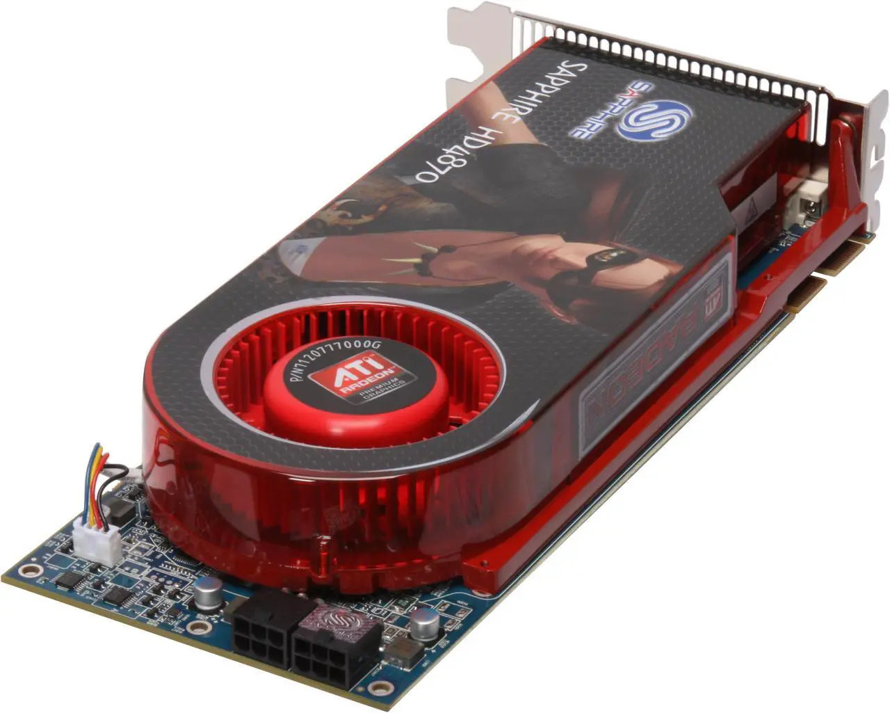 Alt view image 5 of 6 - SAPPHIRE Radeon HD 4870 512MB GDDR5 PCI Express 2.0 x16 CrossFireX Support Graphics Card 100247L