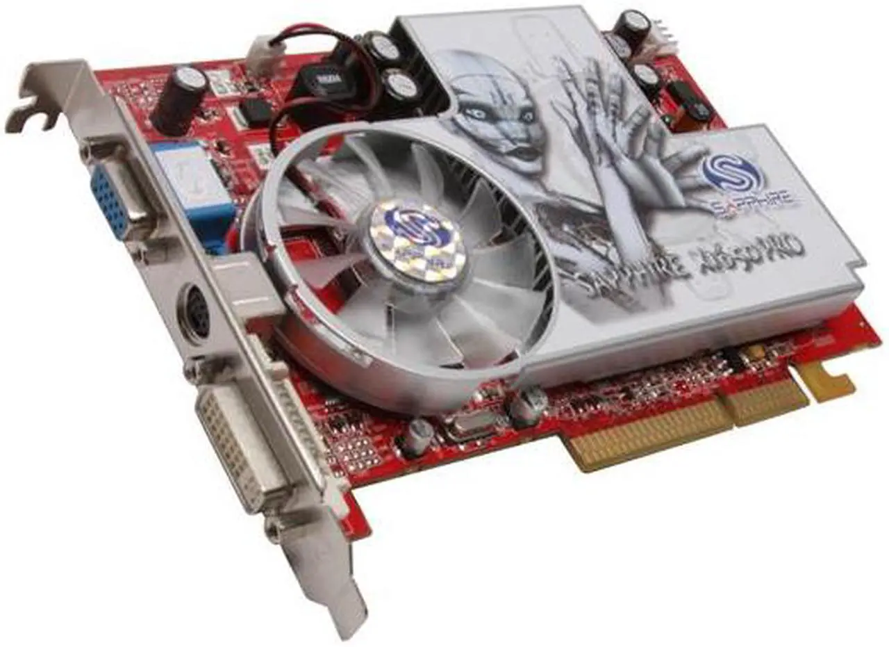 Main image of SAPPHIRE Radeon X1650PRO 512MB GDDR2 AGP 4X/8X Graphics Card 100275L