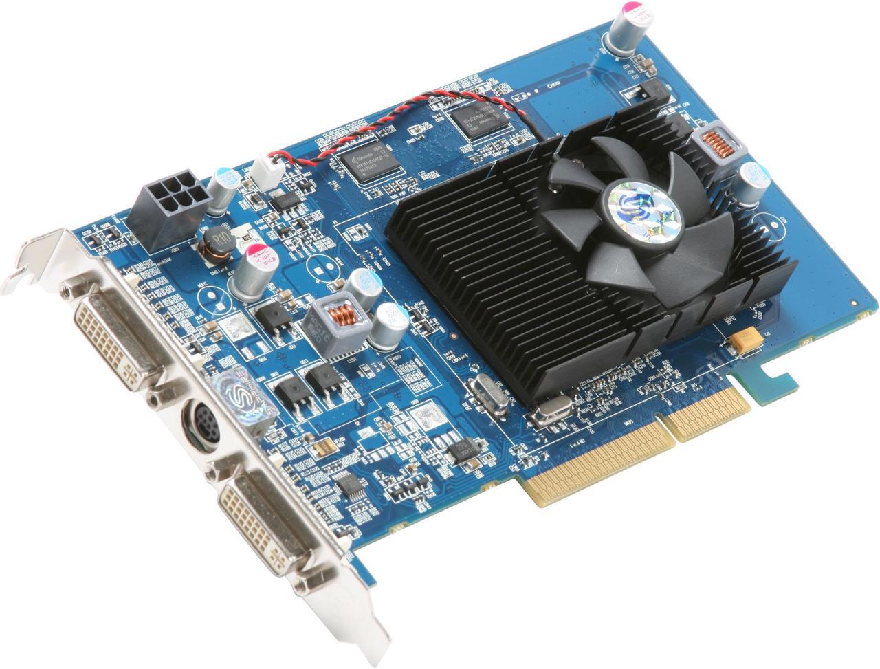 Main image of SAPPHIRE Radeon HD 4650 1GB DDR2 AGP 8X Graphics Card 100288L