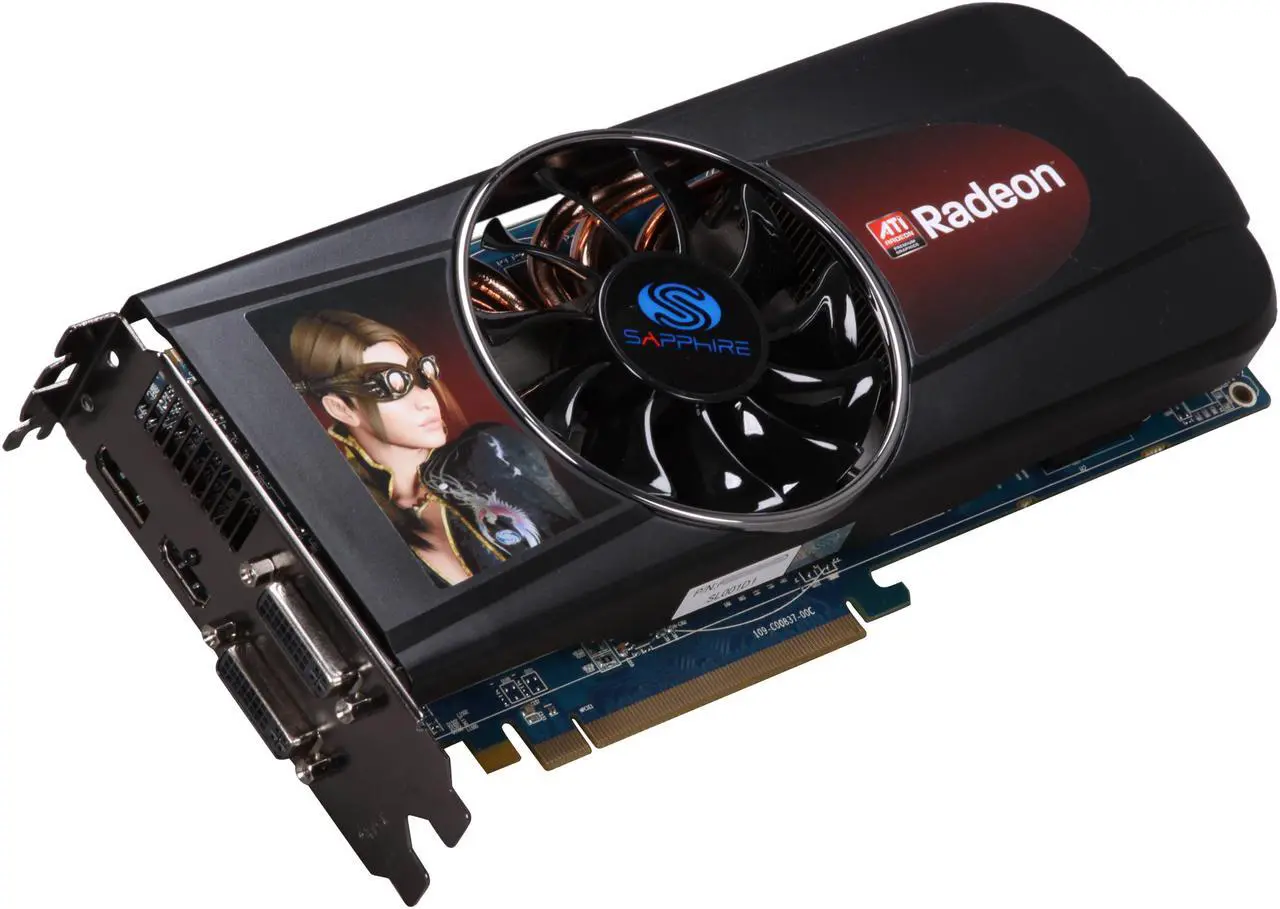 Main image of SAPPHIRE Radeon HD 5870 (Cypress XT) 1GB DDR5 PCI Express 2.0 x16 CrossFireX Support Graphics Card 100281-3SR