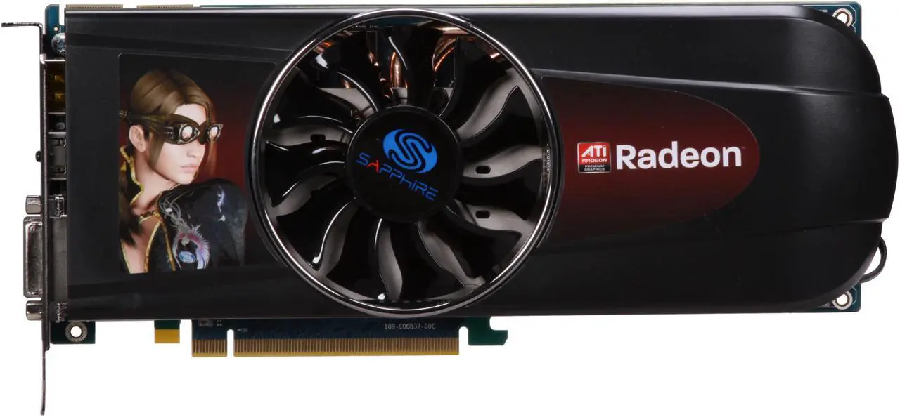 Alt view image 3 of 6 - SAPPHIRE Radeon HD 5870 (Cypress XT) 1GB DDR5 PCI Express 2.0 x16 CrossFireX Support Graphics Card 100281-3SR