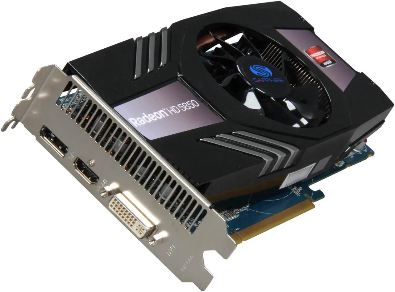 SAPPHIRE 100282XTREME Radeon HD 5850 Xtreme 1GB 256-bit GDDR5 PCI Express 2.1 HDCP Ready CrossFireX Support Video Card with Eyefinity