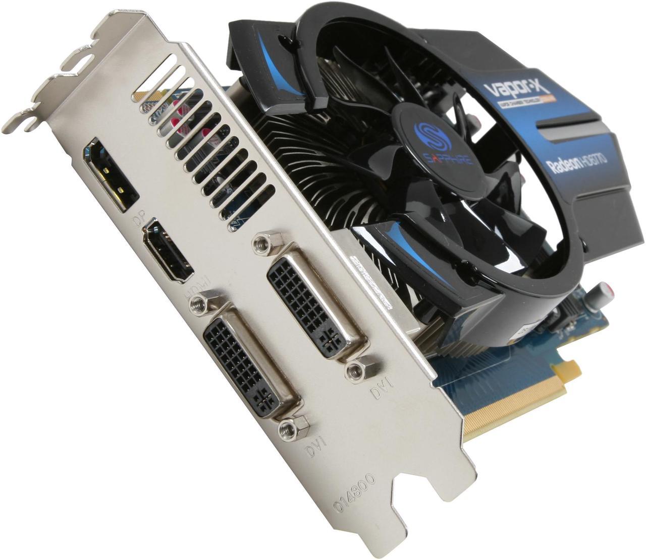 SAPPHIRE Vapor-X  Radeon HD 6770 1GB 128-bit GDDR5 PCI Express 2.1 x16 HDCP Ready CrossFireX Support Video Card (100328VXL)