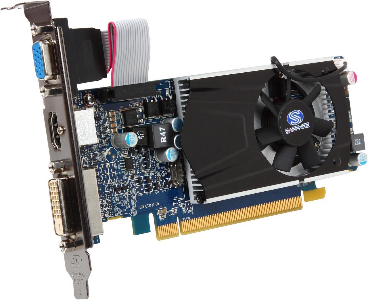 SAPPHIRE Radeon HD 6570 2GB DDR3 PCI Express 2.1 x16 HDCP Ready  Video Card (100324L)