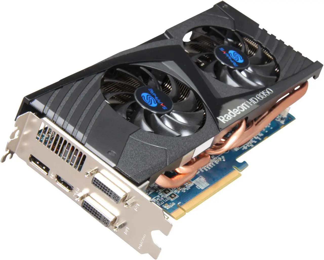 Main image of SAPPHIRE Radeon HD 6950 1GB GDDR5 PCI Express 2.1 x16 CrossFireX Support Graphics Card 100312-1GDP