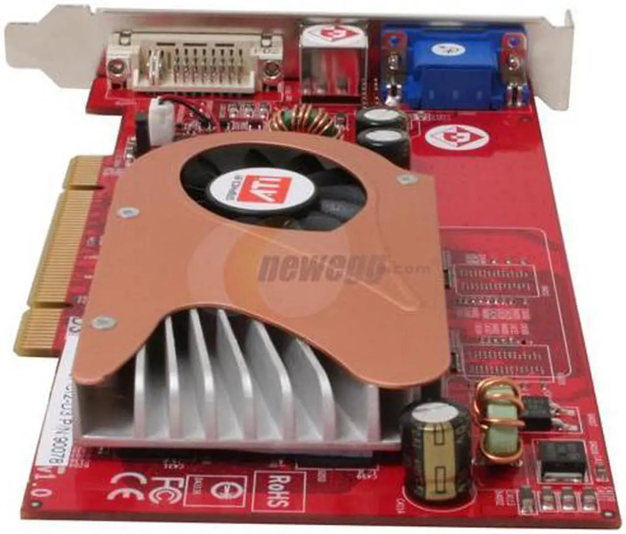 Alt view image 4 of 8 - DIAMOND Radeon X1300 256MB GDDR2 PCI Graphics Card X1300PCI256SB