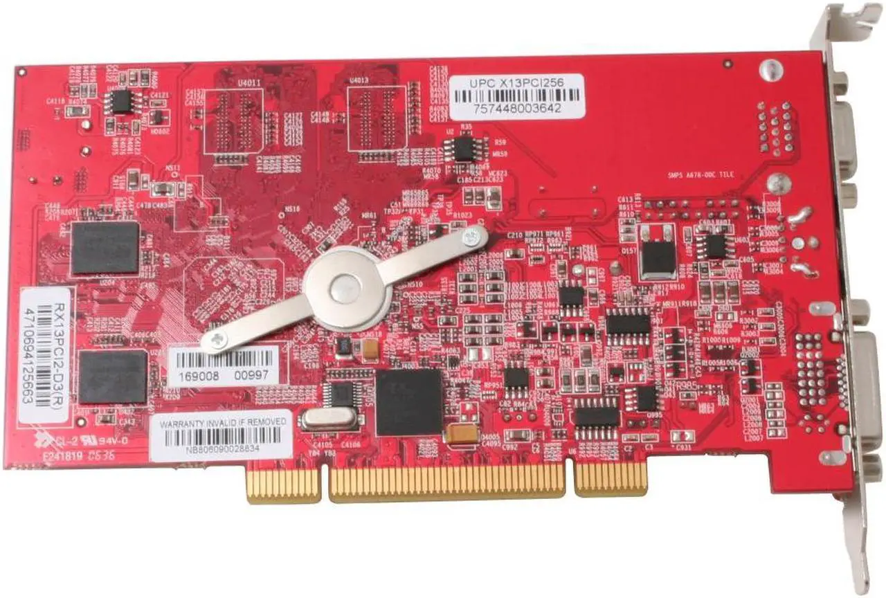 Alt view image 5 of 8 - DIAMOND Radeon X1300 256MB GDDR2 PCI Graphics Card X1300PCI256SB