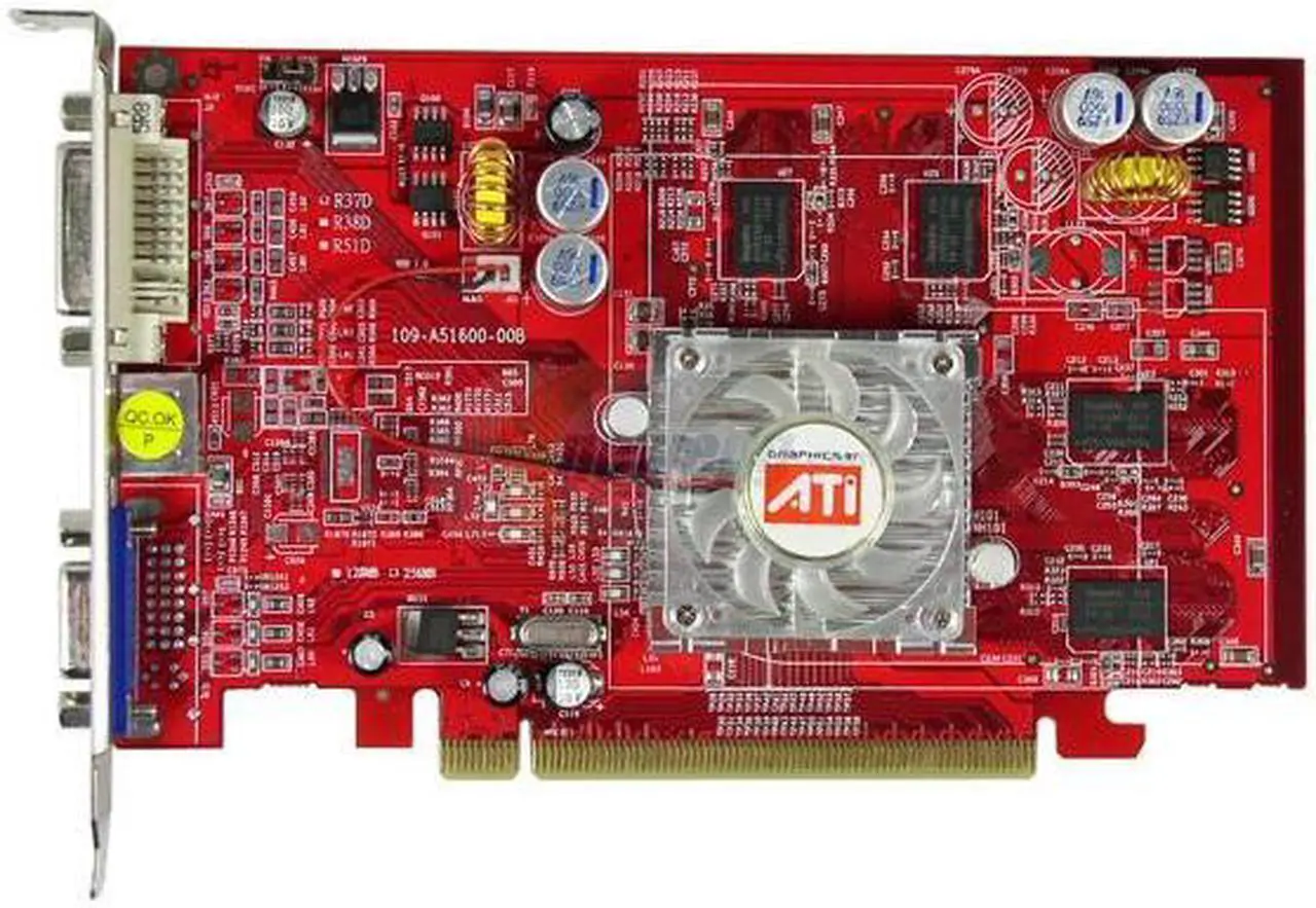 Alt view image 2 of 3 - DIAMOND Radeon X550 256MB GDDR2 PCI Express x16 Graphics Card X550PCIE256SB
