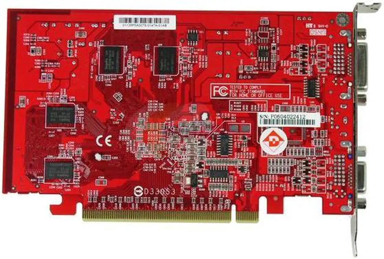 Alt view image 3 of 3 - DIAMOND Radeon X550 256MB GDDR2 PCI Express x16 Graphics Card X550PCIE256SB
