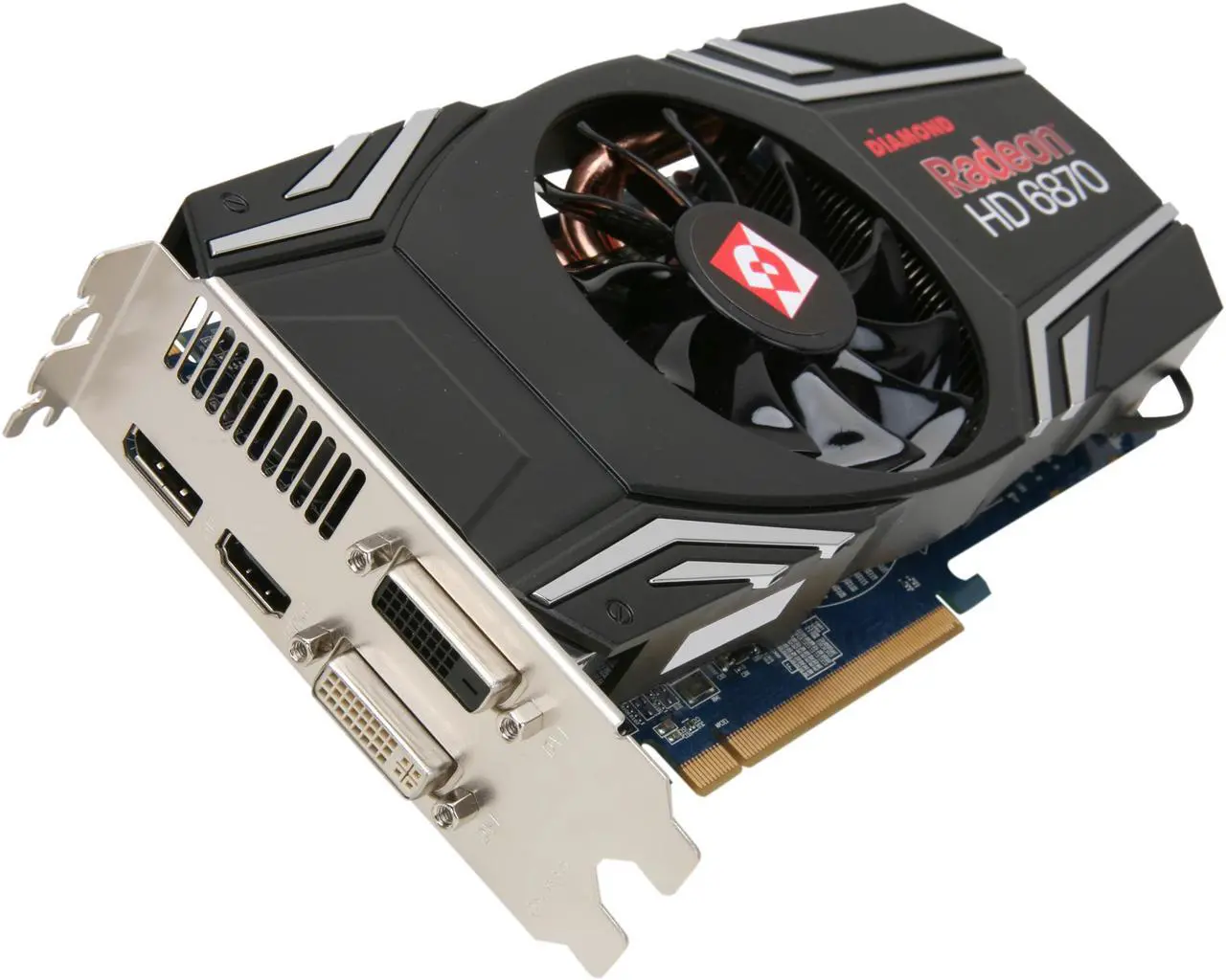 Main image of DIAMOND Radeon HD 6870 1GB GDDR5 PCI Express 2.1 x16 CrossFireX Support Graphics Card 6870PE51GV2