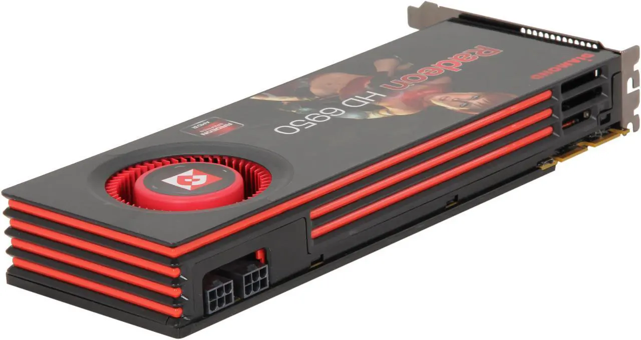Alt view image 5 of 6 - DIAMOND Radeon HD 6950 2GB GDDR5 PCI Express 2.1 x16 CrossFireX Support Graphics Card 6950PE52GB