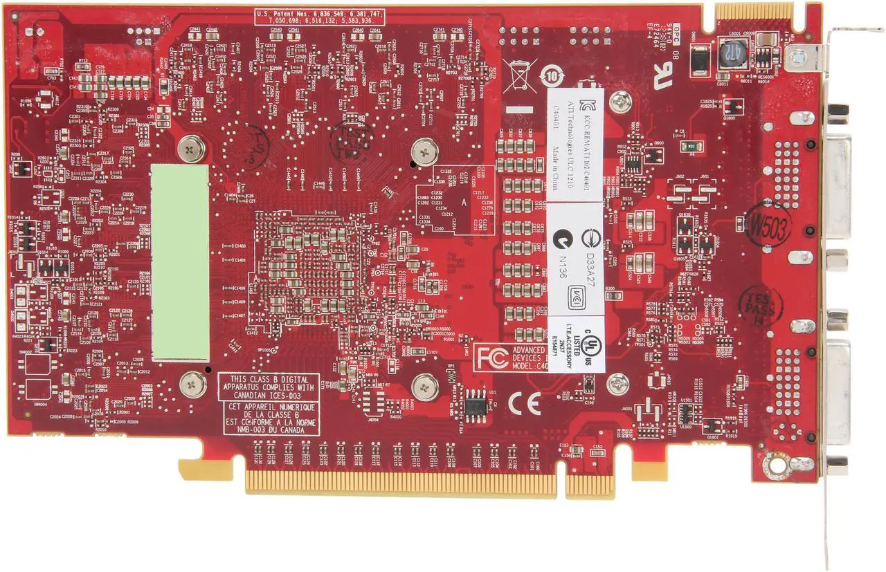 Alt view image 5 of 5 - AMD FirePro W5000 DVI 100-505978 2GB 256-bit GDDR5 PCI Express 3.0 x16 Workstation Video Card