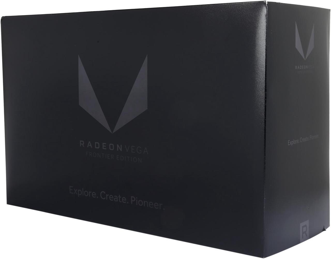 Alt view image 4 of 4 - AMD Radeon Vega Frontier Edition 100-5056062 16GB 2048-bit HBM2 Graphics Card