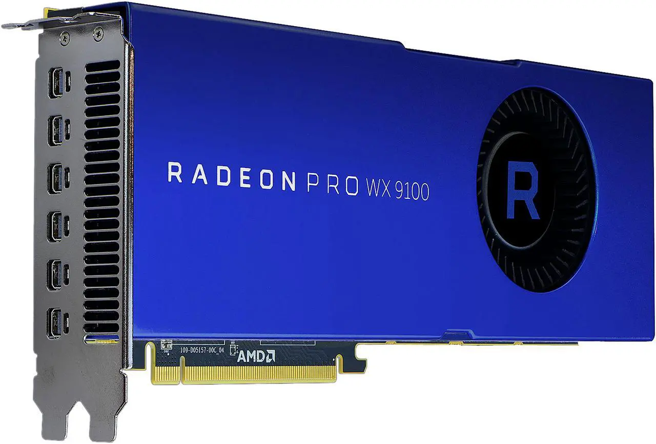 Alt view image 2 of 4 - AMD Radeon Pro WX 9100 100-505957 16GB 2048-bit HBM2 CrossFire Supported Graphics Card