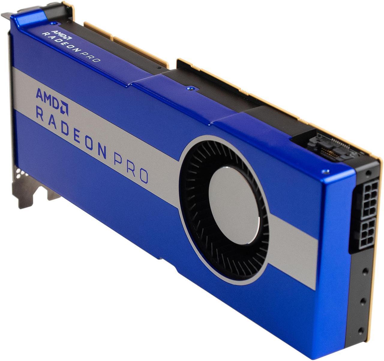 Alt view image 6 of 9 - AMD Radeon Pro VII 100-506163 16GB 4096-bit HBM2 PCI Express 4.0 x16 PCIe Add-in Card Graphics Card