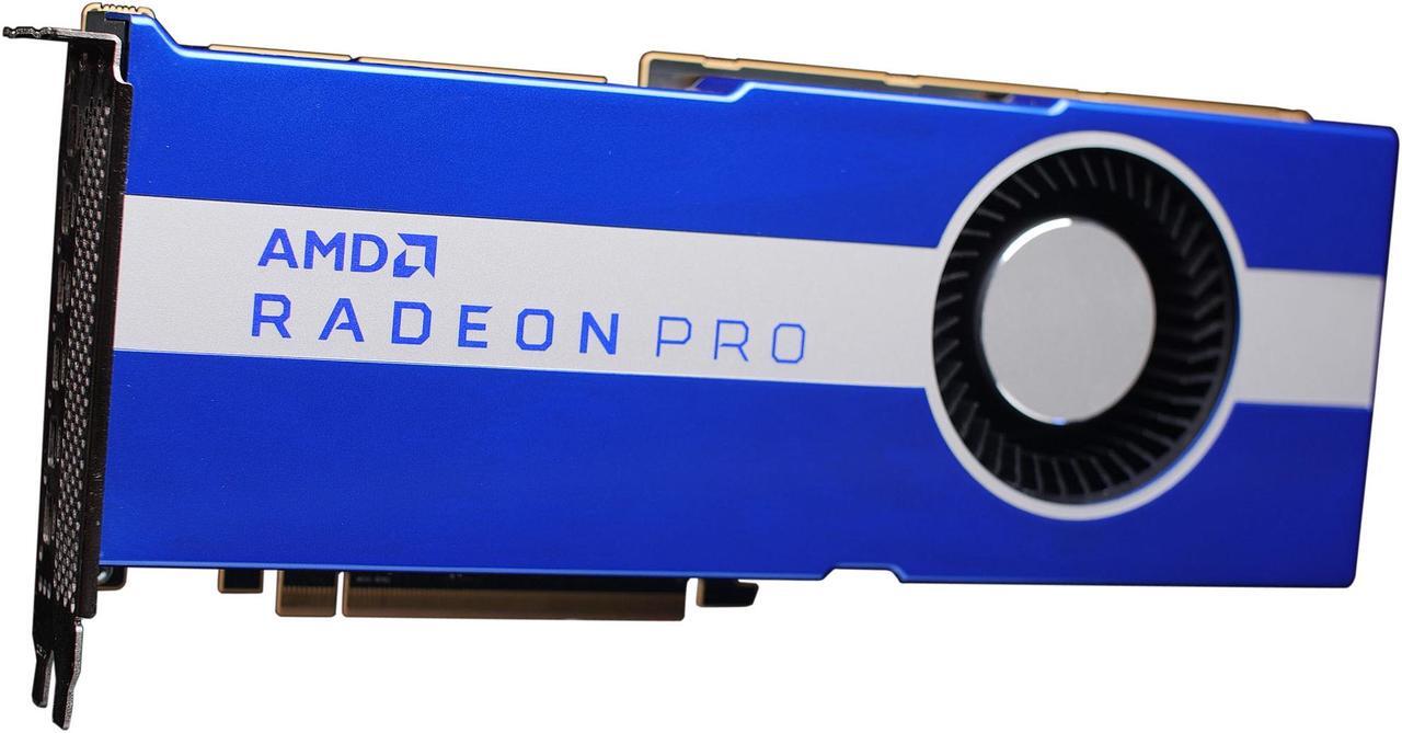 Alt view image 7 of 9 - AMD Radeon Pro VII 100-506163 16GB 4096-bit HBM2 PCI Express 4.0 x16 PCIe Add-in Card Graphics Card