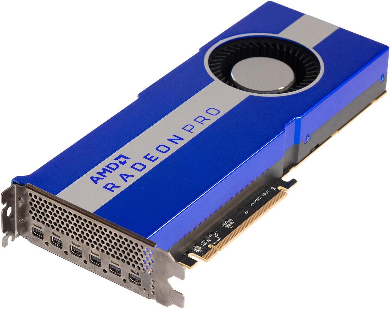 Alt view image 4 of 9 - AMD Radeon Pro VII 100-506163 16GB 4096-bit HBM2 PCI Express 4.0 x16 PCIe Add-in Card Graphics Card