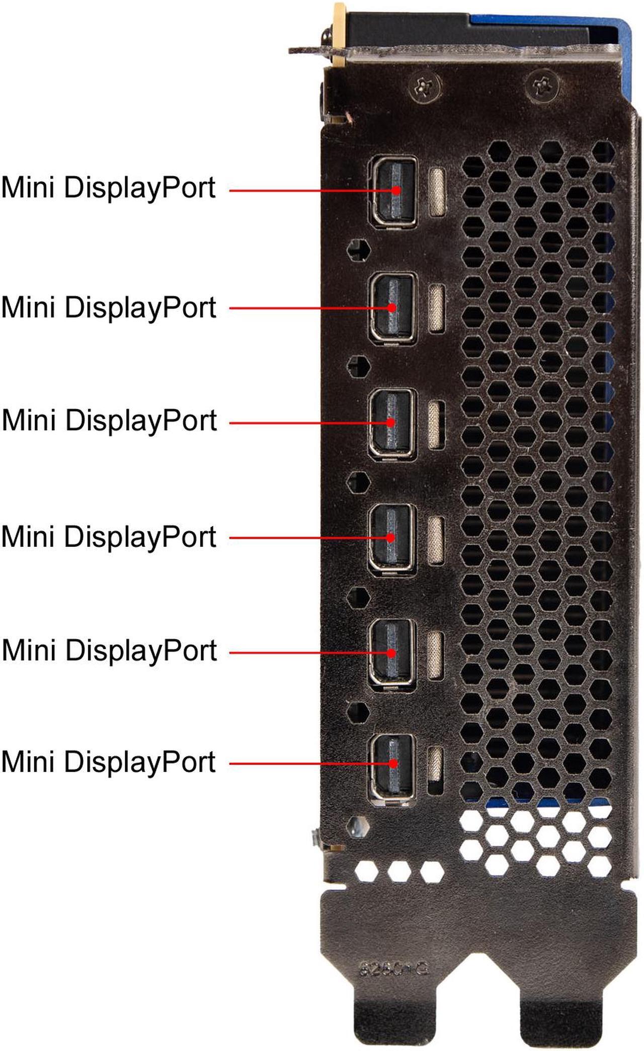 Alt view image 3 of 9 - AMD Radeon Pro VII 100-506163 16GB 4096-bit HBM2 PCI Express 4.0 x16 PCIe Add-in Card Graphics Card