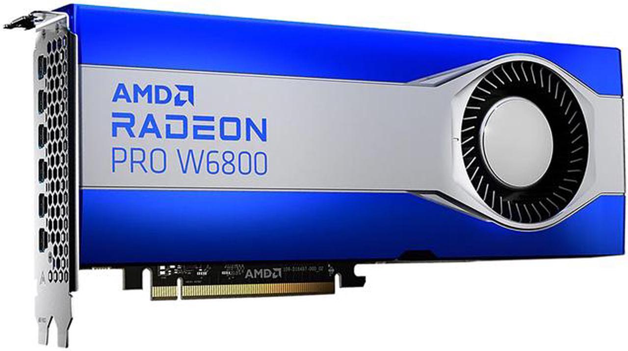 AMD Radeon Pro W6800 100-506157 32GB 256-bit GDDR6 PCI Express 4.0 x16 Workstation Video Card