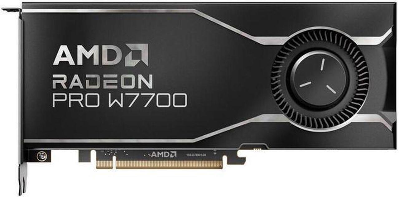 Main image of AMD Radeon Pro W7700 100-300000006 16GB 256-bit GDDR6 PCI Express 4.0 x16 Graphics Card