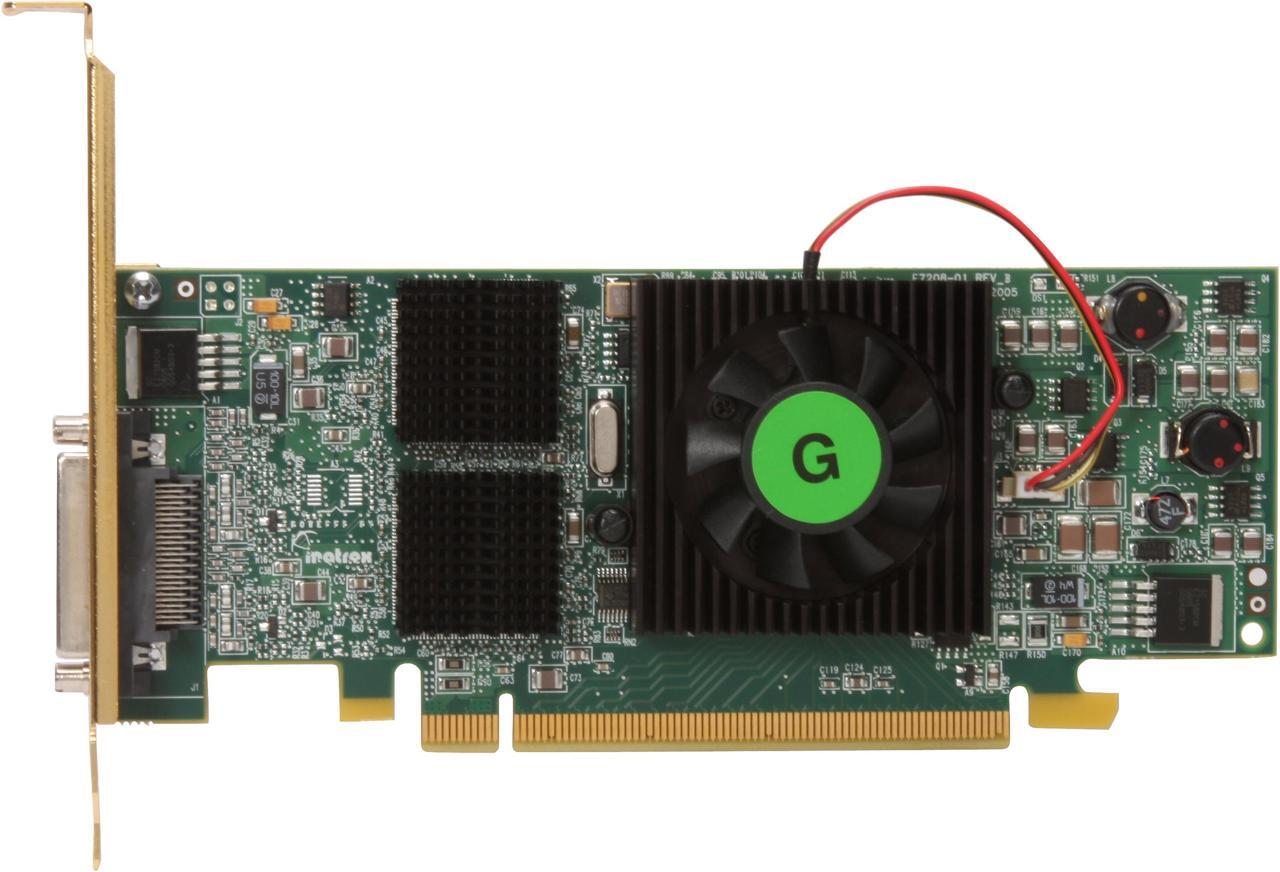 Alt view image 3 of 5 - Matrox QID-E128LPAFLORD 128MB PCI Express x16 Low Profile Graphics Card
