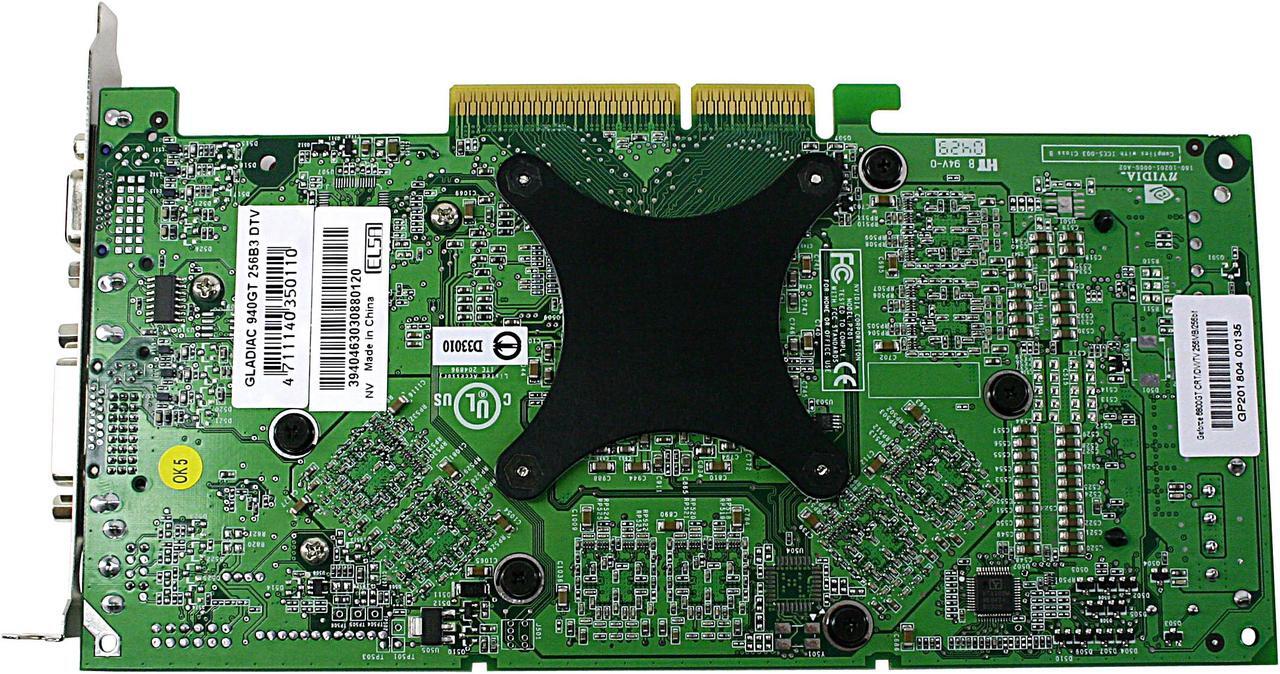 Alt view image 3 of 5 - ELSA GeForce 6800GT 256MB GDDR3 AGP 4X/8X Graphics Card GLADIAC 940GT