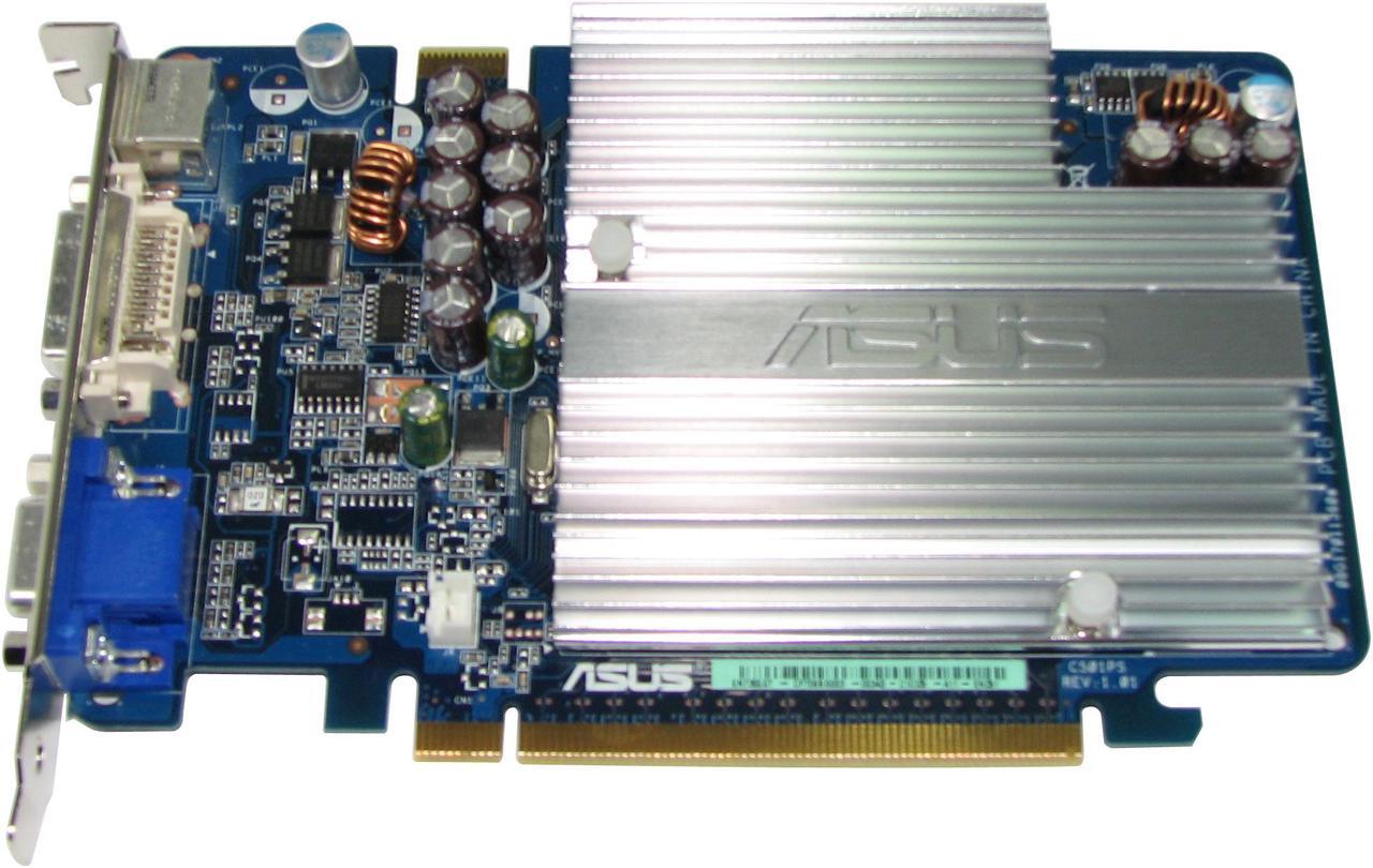 Alt view image 2 of 3 - ASUS GeForce 7300GT 256MB GDDR2 PCI Express x16 SLI Support Graphics Card EN7300GT SILENT/HTD/256M