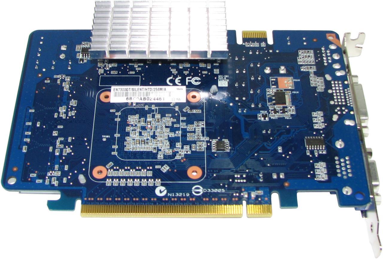 Alt view image 3 of 3 - ASUS GeForce 7300GT 256MB GDDR2 PCI Express x16 SLI Support Graphics Card EN7300GT SILENT/HTD/256M