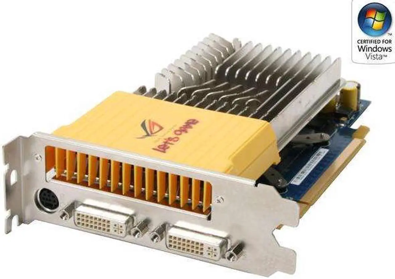 Main image of ASUS GeForce 8600 GT 256MB GDDR3 PCI Express x16 SLI Support Graphics Card EN8600GT SILENT/HTDP/256M