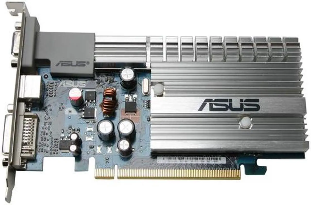 Alt view image 3 of 7 - ASUS GeForce 7200GS 128MB GDDR2 PCI Express x16 Video Card EN7200GS/HTD/128M