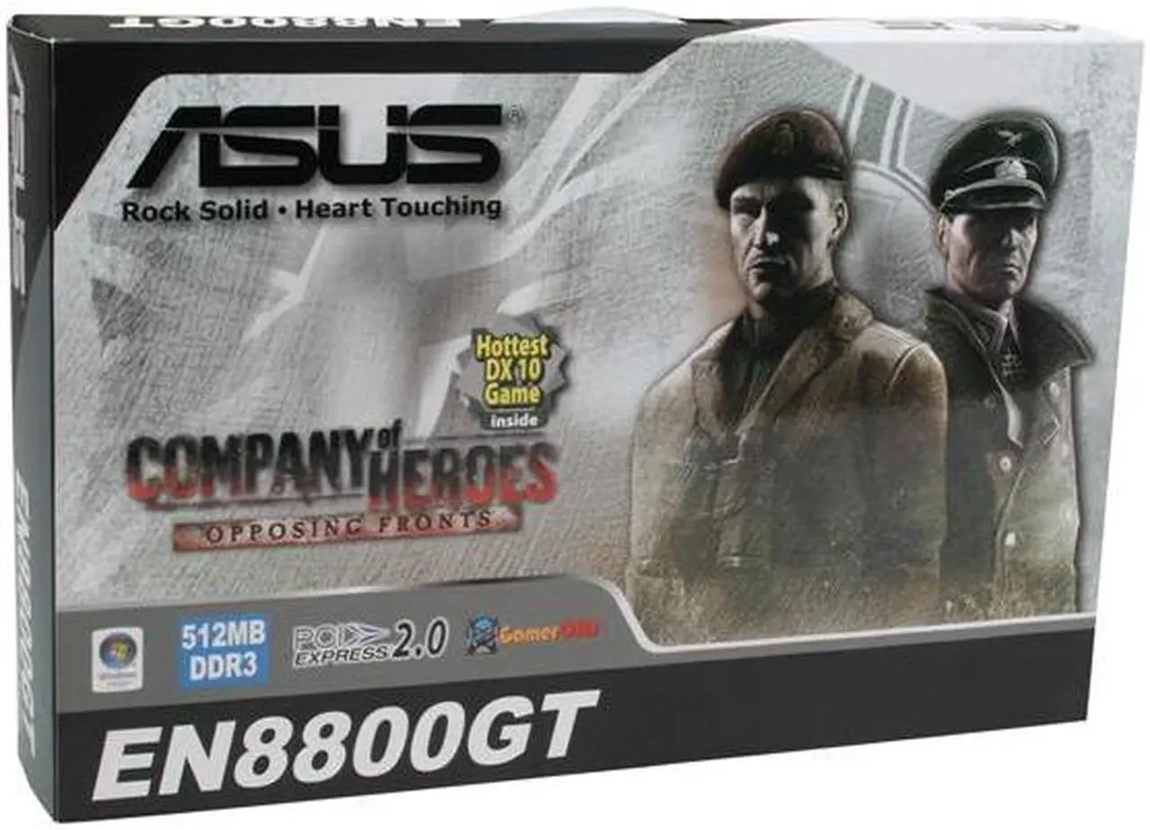 Alt view image 10 of 11 - ASUS GeForce 8800 GT 512MB GDDR3 PCI Express 2.0 x16 SLI Support Graphics Card EN8800GT/G/HTDP/512M