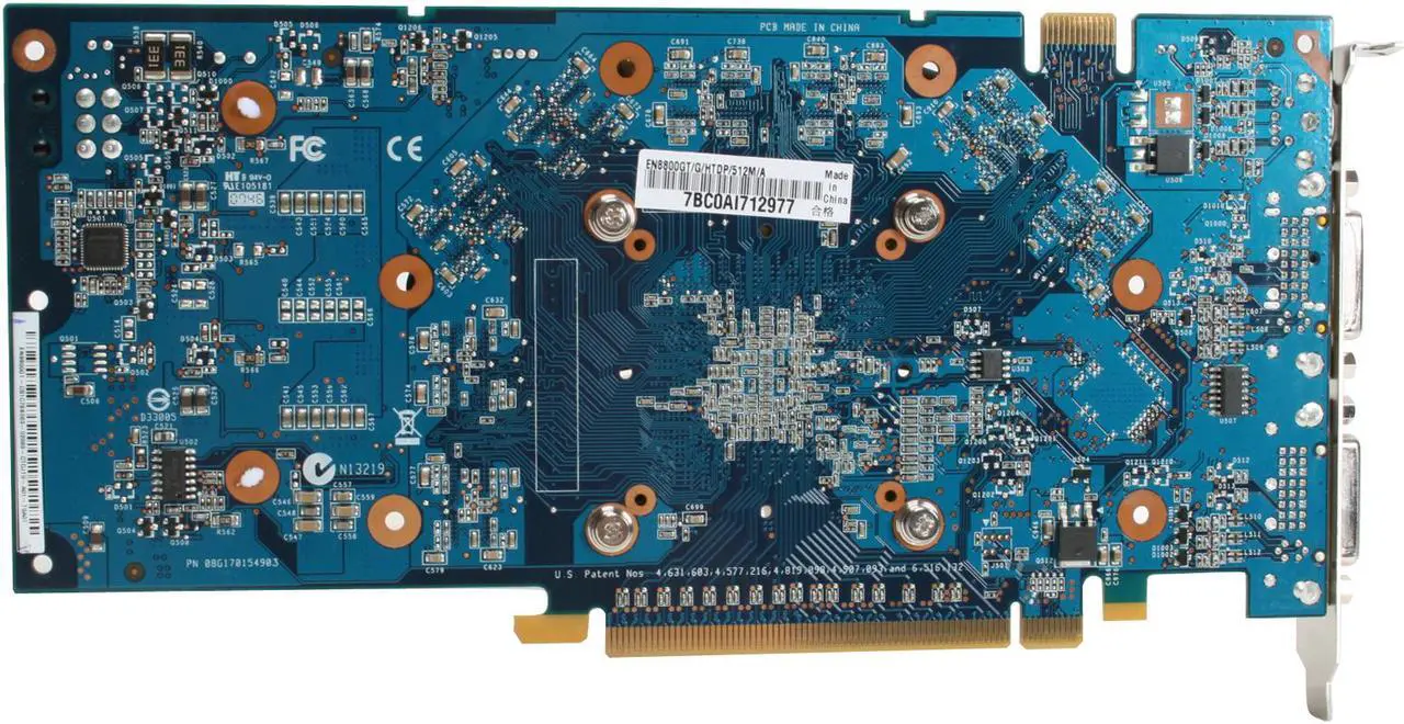 Alt view image 4 of 11 - ASUS GeForce 8800 GT 512MB GDDR3 PCI Express 2.0 x16 SLI Support Graphics Card EN8800GT/G/HTDP/512M