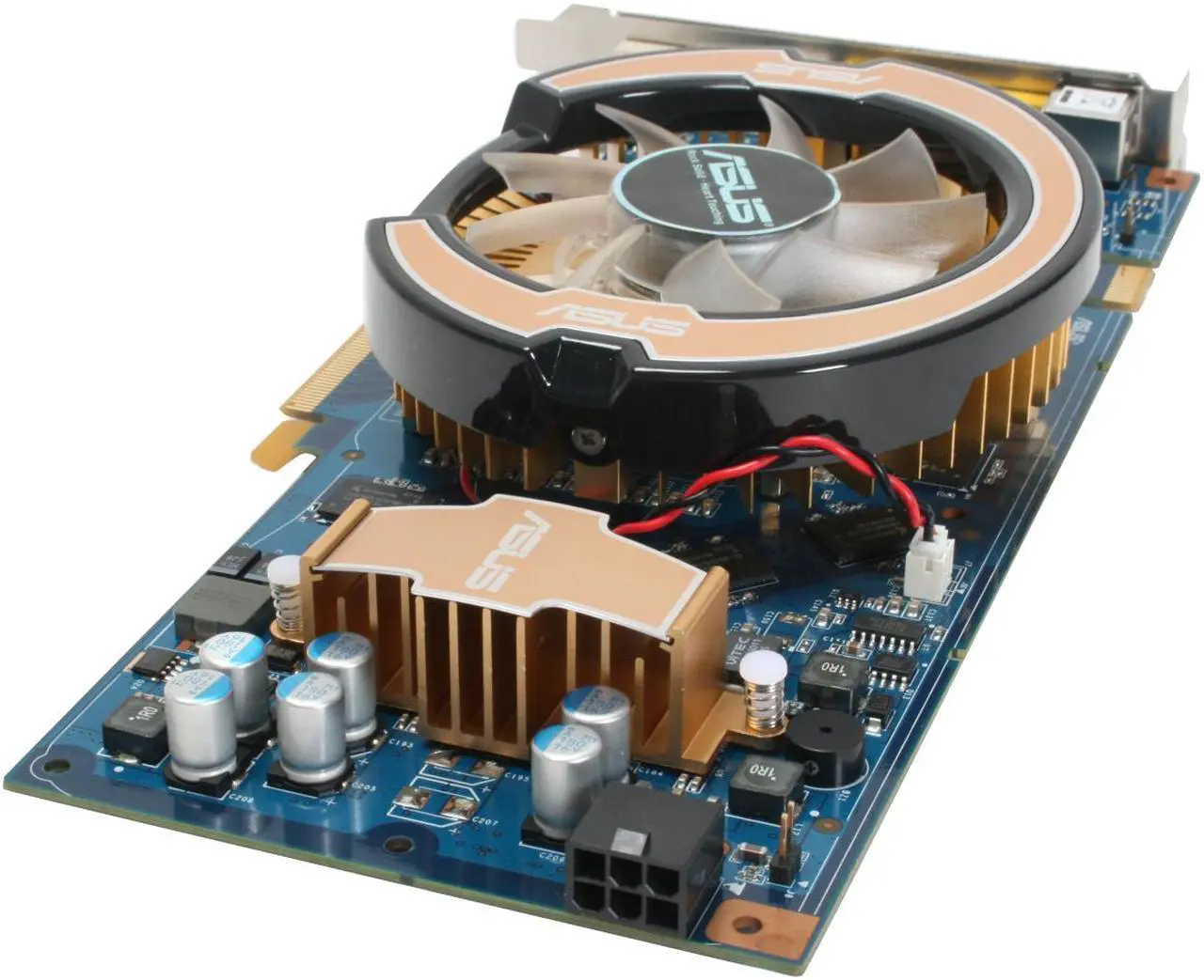 Alt view image 5 of 11 - ASUS GeForce 8800 GT 512MB GDDR3 PCI Express 2.0 x16 SLI Support Graphics Card EN8800GT/G/HTDP/512M