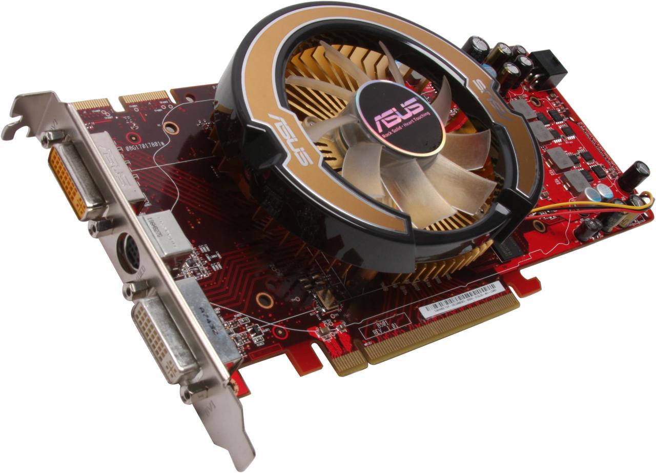 ASUS Radeon HD 4850 512MB GDDR3 PCI Express 2.0 x16 CrossFireX Support Video Card EAH4850 TOP/HTDI/512M