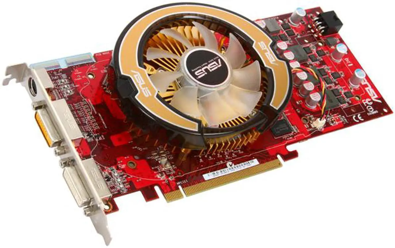 Main image of ASUS Radeon HD 4850 1GB GDDR3 PCI Express 2.0 x16 CrossFireX Support Graphics Card EAH4850/HTDI/1G